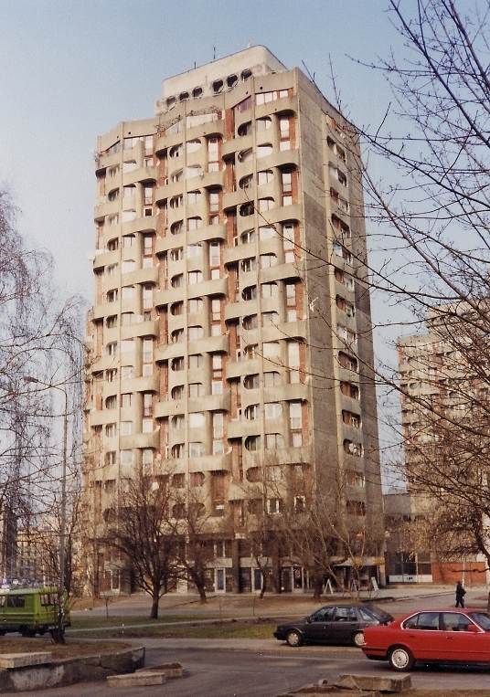 брутальное лицо   Послевоенная архитектура в Польше
