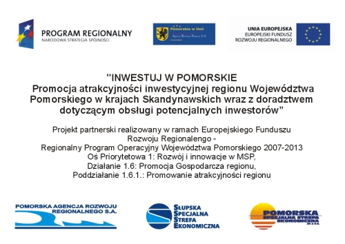 Проект Инвест в Поморске (завершен)