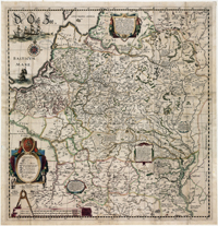 Картографические коллекции Национальной библиотеки могут гордиться значительным собранием атласов Абрахама Ортелиуса, выдающегося голландского картографа, который впервые опубликовал коллекцию современных карт в качестве связанного с содержанием и редакторского связного произведения