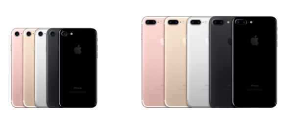iPhone 7 и 7 Plus   имеют те же размеры, что и   iPhone 6s и 6s Plus   , вплоть до десятой доли миллиметра по данным Apple