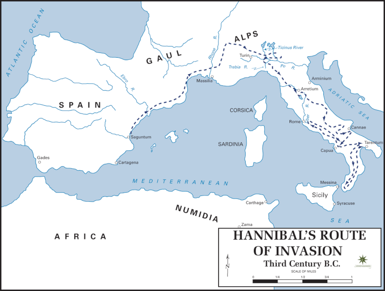 , хотя Ганнибалу удалось спастись, а затем возобновить кровную месть против Рима в третьей Македонской войне, когда он вступил в союз с Антиохом III