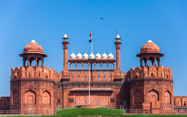 Дворец в Дели, тогда Шахджаханабад, был построен в первой половине 17 века шахом Джаханом