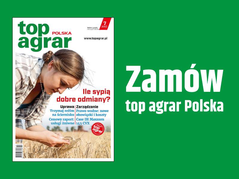Вы можете прочитать о затратах на наладку ферм, занимающихся разведением крупного рогатого скота, свиней, а также только за счет производства растений, в июльском номере Top Agrar Polska