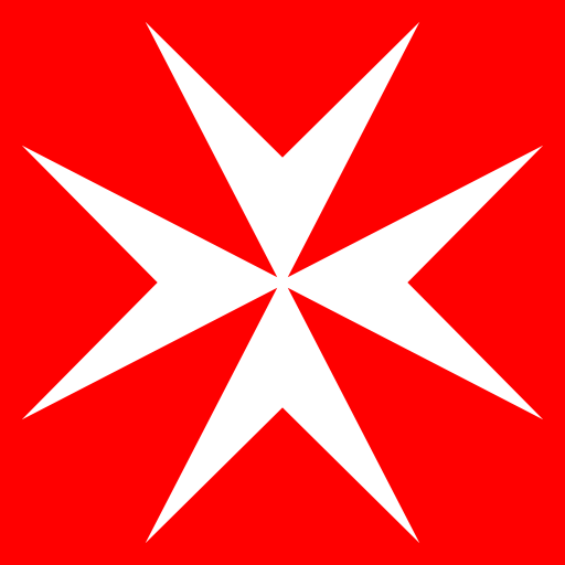 Мальтийский крест - символ рыцарей мальты (иоаннитов)